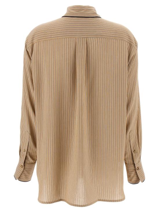  빅토리아 베컴 셔츠 LD1125WSH006013ATOBACCOMIDNIGHT BEIGE - VICTORIA BECKHAM