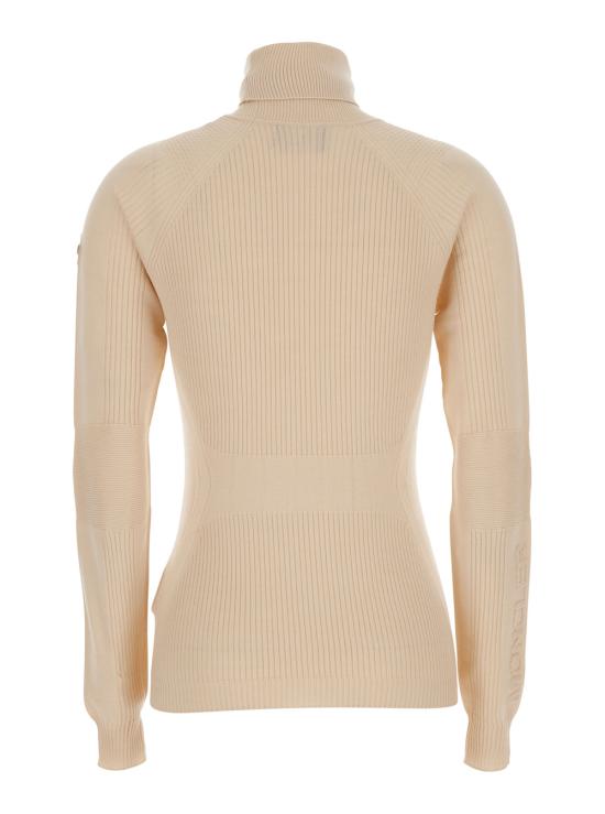 26FW 몽클레어 긴팔 티셔츠 9F00007M1122070 Beige - MONCLER