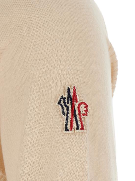 26FW 몽클레어 긴팔 티셔츠 9F00007M1122070 Beige - MONCLER