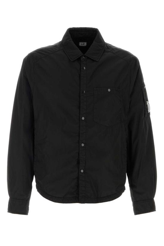 26SS 씨피 컴퍼니 크롬-R 패딩 렌즈 오버셔츠 20CMOS056A005904G 999 BLACK