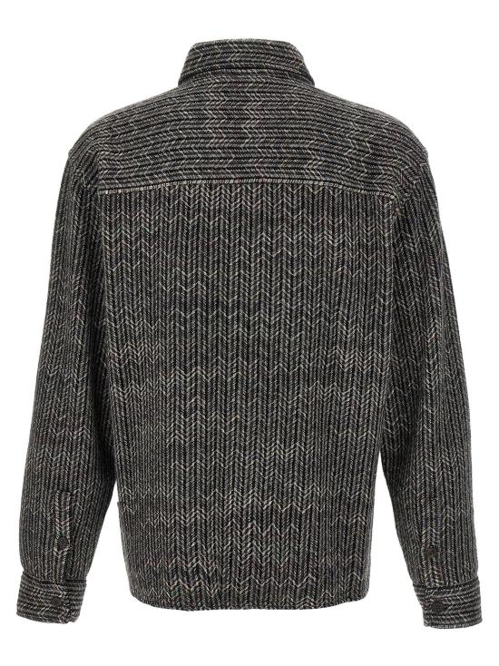  미소니 셔츠 LDUS25WJ07BC005FS91P0 GREY - MISSONI