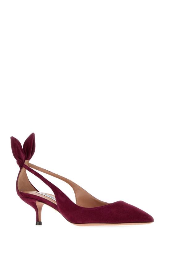 26FW 아쿠아주라 힐/펌프스 DENMIDP2SUE BEETROOT PURPLE - AQUAZZURA
