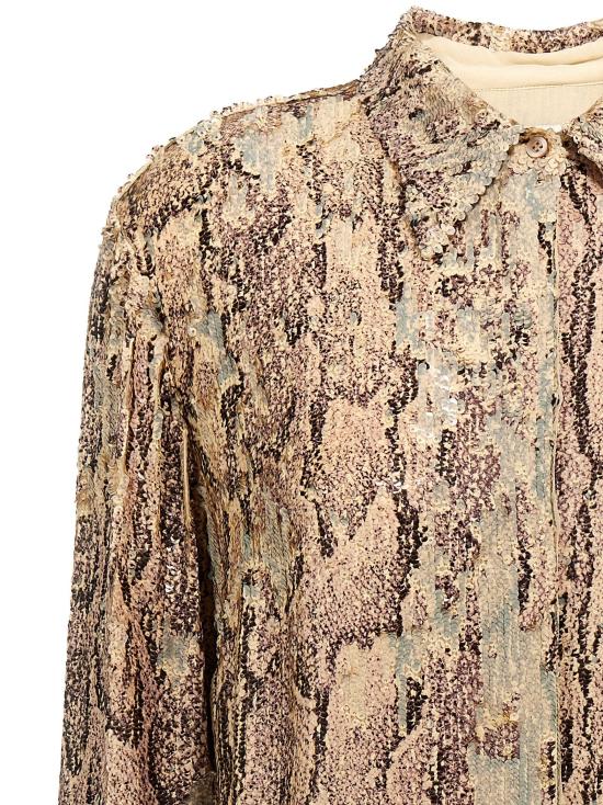  드리스 반 노튼 셔츠 LD2510107611482403 BEIGE - DRIES VAN NOTEN