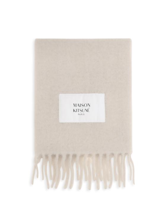 26FW 메종키츠네 베이비 알파카 스카프 LM06206WA0022 0548 BEIGE