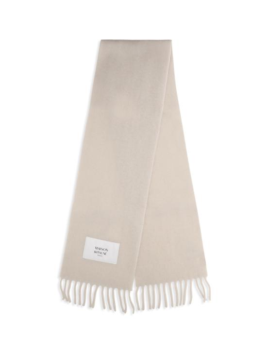 26FW 메종키츠네 베이비 알파카 스카프 LM06206WA0022 0548 BEIGE - MAISON KITSUNE