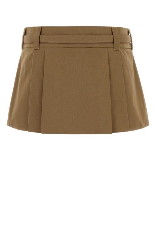 26FW 미우미우 스커트 MG2692SOOO1BMS F0594 BEIGE - MIU MIU
