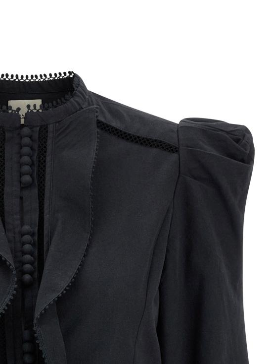  이자벨마랑 셔츠 LDCH0285FAD1I02I01BK BLACK - ISABEL MARANT