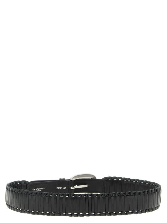  골든구스 벨트 LDGMA00774A0001309010090100 BLACK - GOLDEN GOOSE