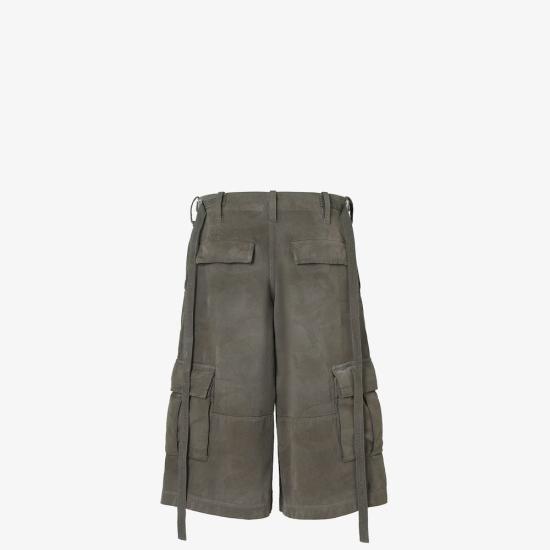 26FW 펜디 숏팬츠 MASTER ULT 010596 IMPRIME 38 SAGE - FENDI