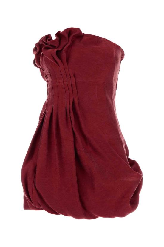 26FW 마그다뷰트림 원피스 215926 RED