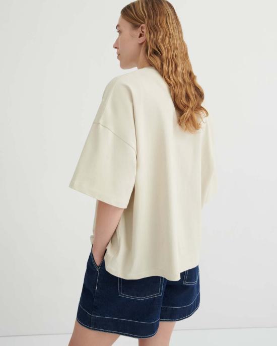  코우토우 반팔 티셔츠 시아노타입 티 스톤 - KOWTOW