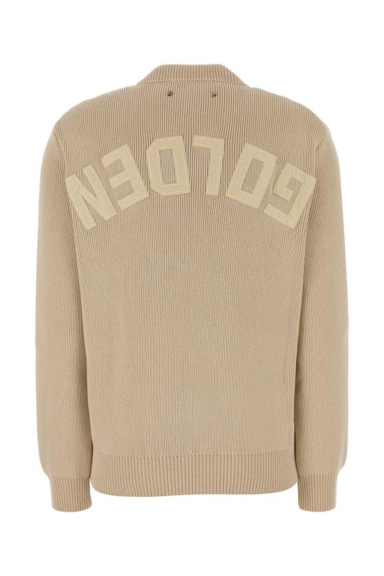 26FW 골든구스 Golden 레터링 스웨터 GWP00951P001972 55550 BEIGE - GOLDEN GOOSE