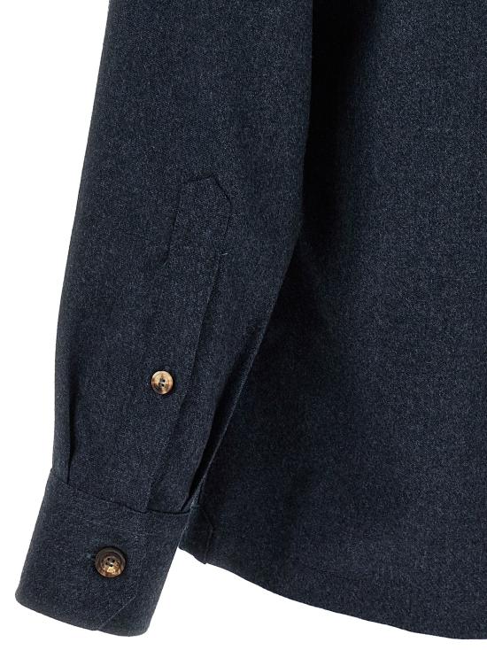  브루넬로 쿠치넬리 셔츠 LDMY6660731C010 NAVY - BRUNELLO CUCINELLI