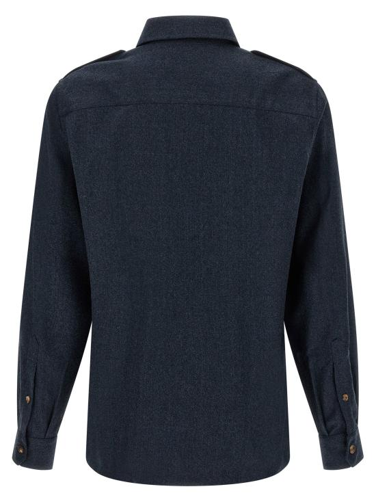  브루넬로 쿠치넬리 셔츠 LDMY6660731C010 NAVY - BRUNELLO CUCINELLI