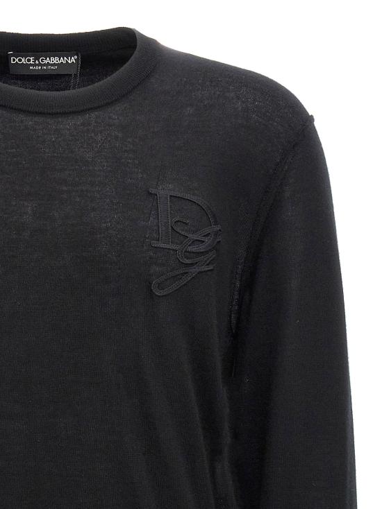  돌체앤가바나 스웨터 LDGXX02ZJAWXRN0000 BLACK - DOLCE & GABBANA