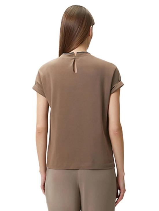  브루넬로 쿠치넬리 폴로 티셔츠 01a0a4b4 cefc 741c a00e 1e0af914995f BROWN - BRUNELLO CUCINELLI