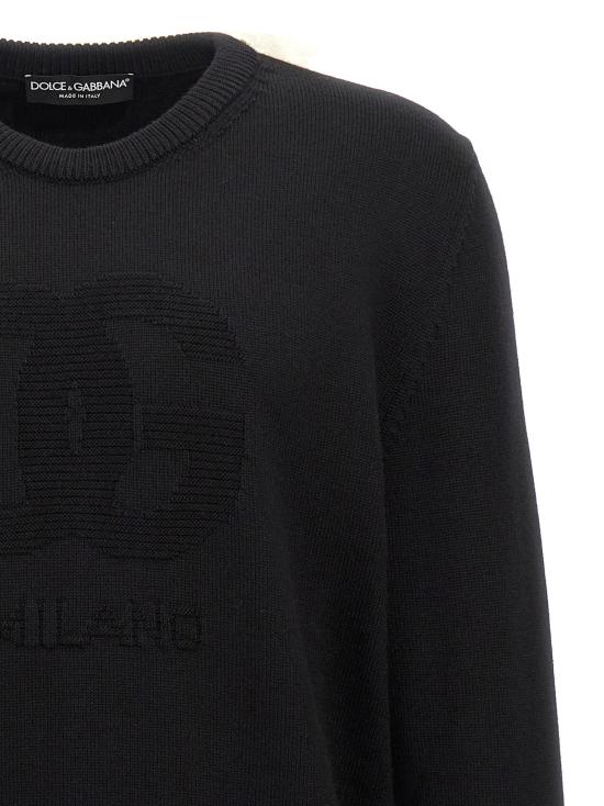  돌체앤가바나 스웨터 LDGXX01TJCVYON0000 BLACK - DOLCE & GABBANA