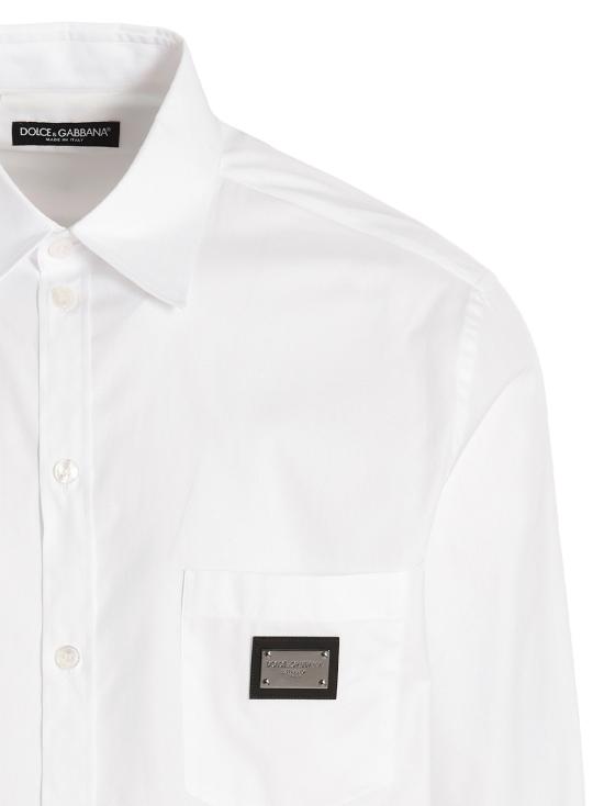  돌체앤가바나 셔츠 LDG5JG4TFU5U8W0800 WHITE - DOLCE & GABBANA