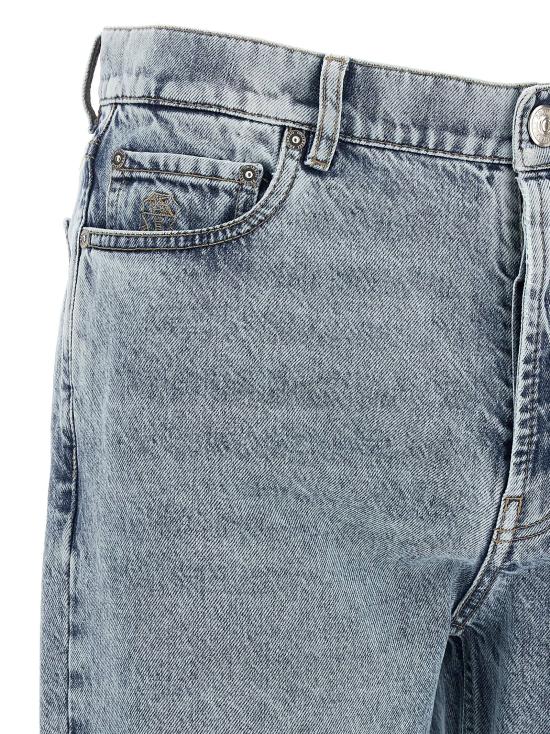  브루넬로 쿠치넬리 데님 팬츠 LDM241PO2090C9011 LIGHT BLUE - BRUNELLO CUCINELLI