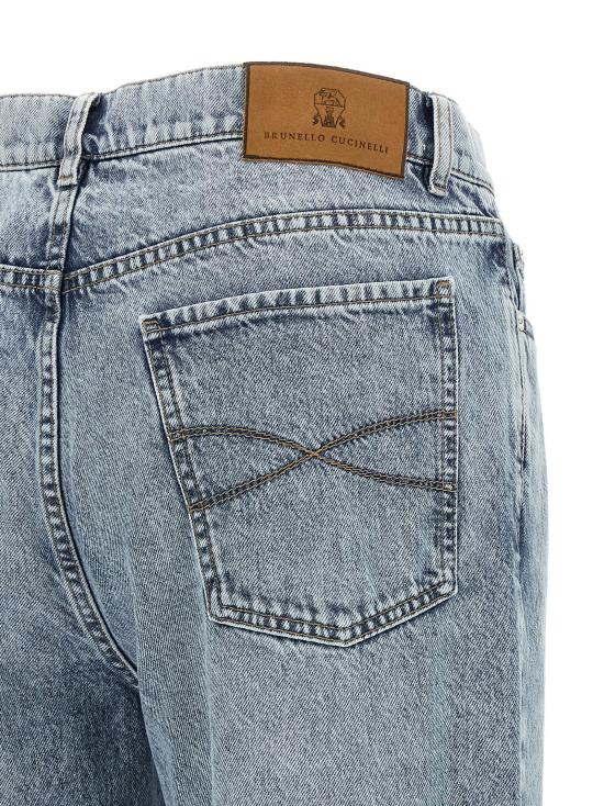  브루넬로 쿠치넬리 데님 팬츠 LDM241PO2090C9011 LIGHT BLUE - BRUNELLO CUCINELLI