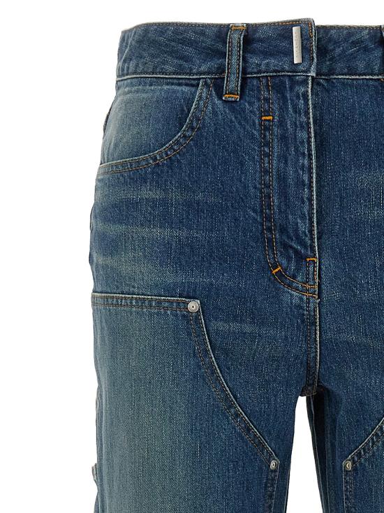  지방시 데님 팬츠 LDBW512F5Y9K402 BLUE - GIVENCHY