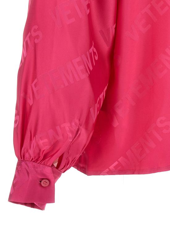  베트멍 셔츠 LDWE54SH100HHOTPINK - VETEMENTS