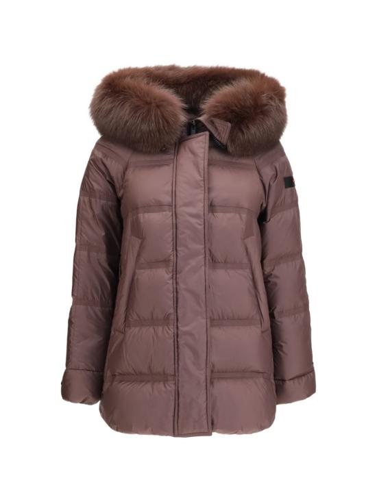  페트레이 타칸 후드 퍼 다운 자켓 PED543901181967194 AI26 BROWN