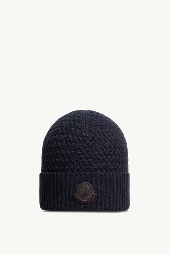 26FW 몽클레어 비니 ULT 009497 BLEU TU NAVY