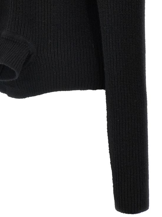  릭 오웬스 스웨터 LDRO02D3676WSBRL09 BLACK - RICK OWENS