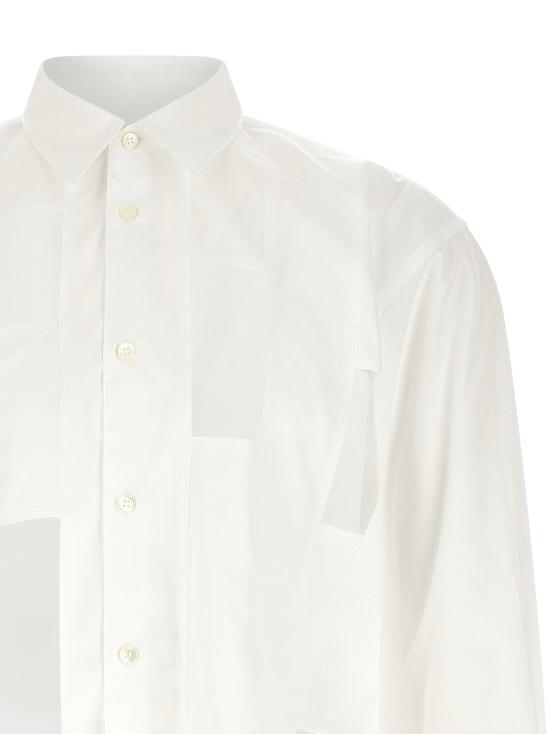  꼼데가르송 셔츠 LDPQB0152 WHITE - COMME DES GARCONS