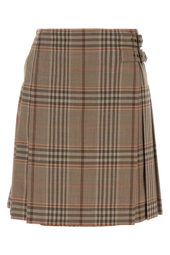 26FW 버버리 스커트 8126889 C6294 BEIGE