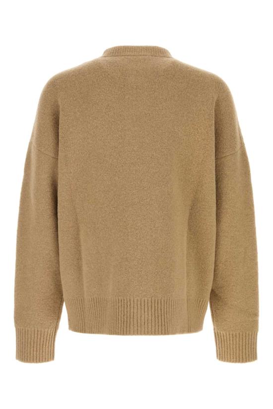 26FW 아미 ADC 하트 인타르시아 알파카 니트 가디건 UKC366KN0135 A278 BEIGE - AMI