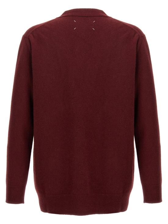  마르지엘라 탑 LDS50HP0014M13058248 BURGUNDY - MAISON MARGIELA