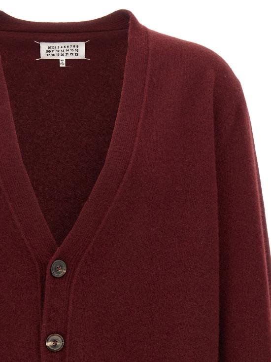  마르지엘라 탑 LDS50HP0014M13058248 BURGUNDY - MAISON MARGIELA