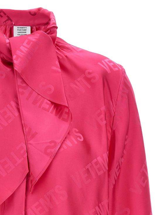  베트멍 셔츠 LDWE54SH100HHOTPINK - VETEMENTS