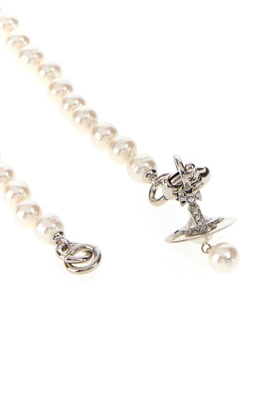 26FW 비비안웨스트우드 알렉사 펄 목걸이 6301011102P226CN P226 WHITE - VIVIENNE WESTWOOD