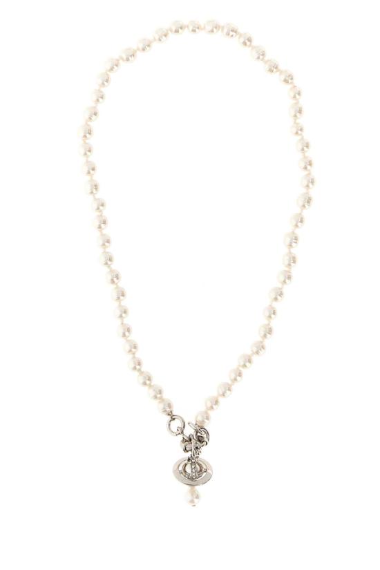 26FW 비비안웨스트우드 알렉사 펄 목걸이 6301011102P226CN P226 WHITE