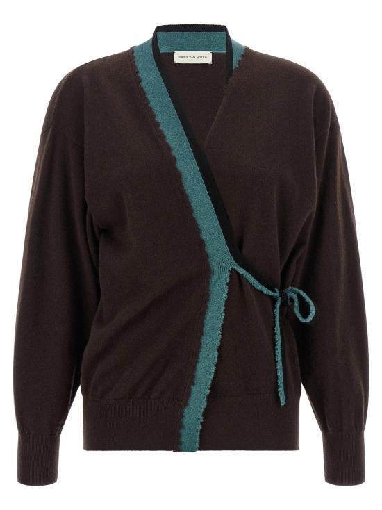  드리스 반 노튼 가디건 LD2620112104705704 BROWN