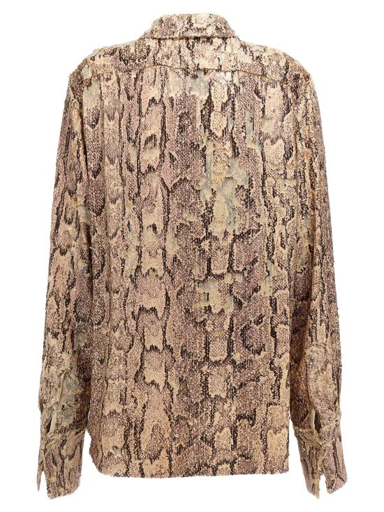  드리스 반 노튼 셔츠 LD2510107611482403 BEIGE - DRIES VAN NOTEN