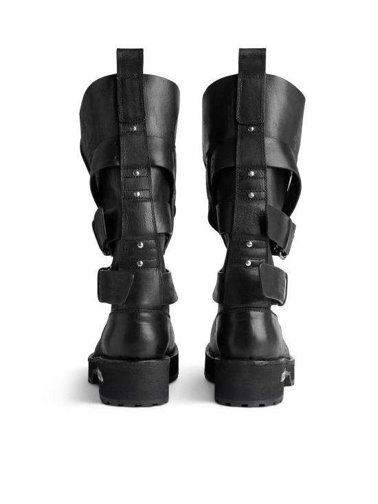 26FW 발렌시아가 베놈 하이 부츠 833592WBEQ11000 BLACK - BALENCIAGA