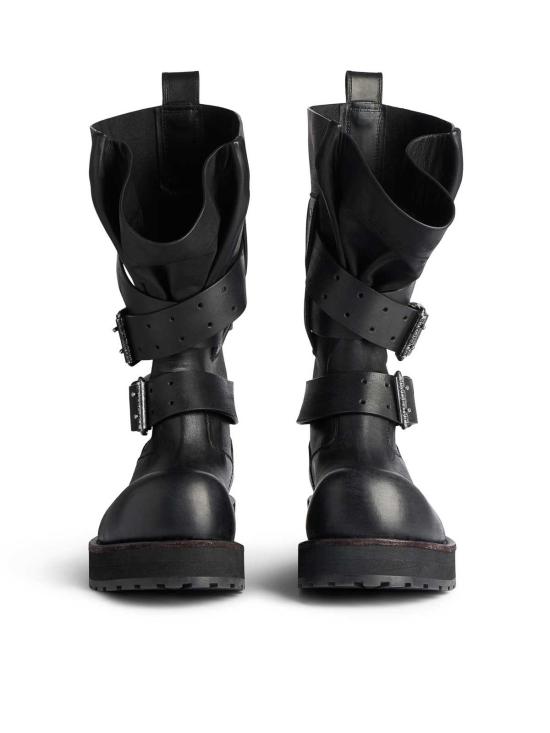 26FW 발렌시아가 베놈 하이 부츠 833592WBEQ11000 BLACK - BALENCIAGA