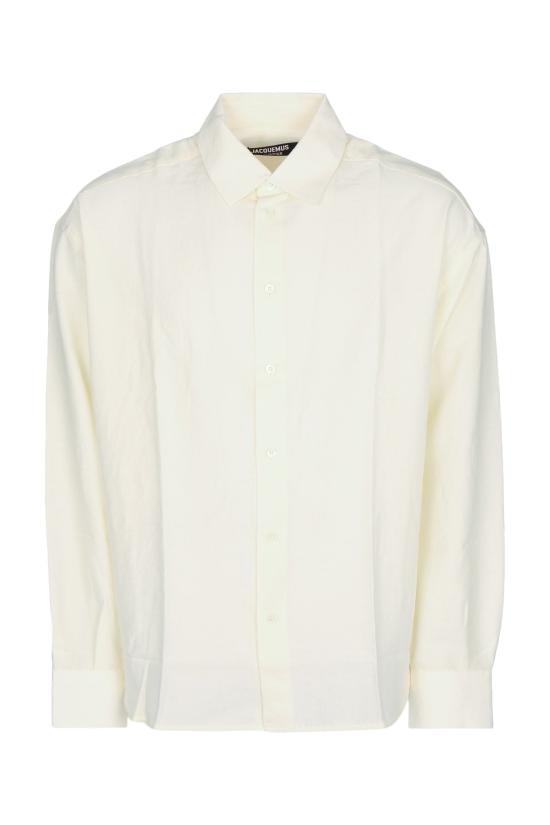 26FW 자크뮈스 셔츠 SHM00637AW00869 110 WHITE