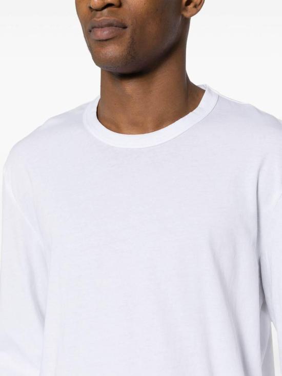 26FW 제임스펄스 크루넥 롱 슬리브 티셔츠 MLJ3351WHITE - JAMES PERSE