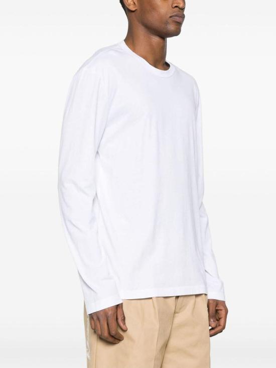 26FW 제임스펄스 크루넥 롱 슬리브 티셔츠 MLJ3351WHITE - JAMES PERSE