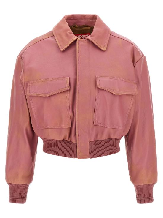  디젤 자켓 LDA256740SJCN3ESA PINK