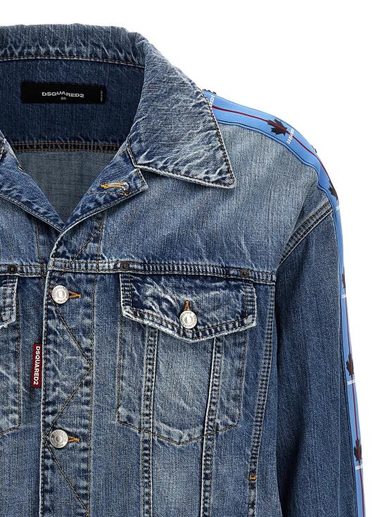  디스퀘어드2 자켓 LDS74AM1466S30309470 BLUE - DSQUARED2