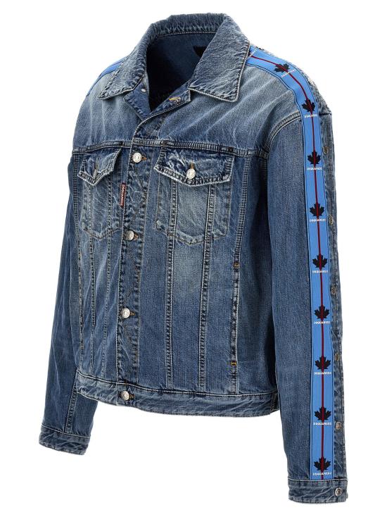  디스퀘어드2 자켓 LDS74AM1466S30309470 BLUE - DSQUARED2
