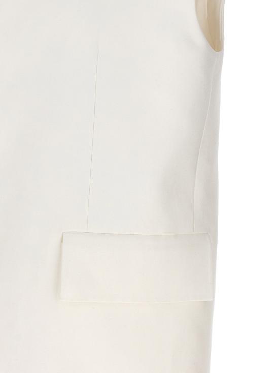  질샌더 베스트 LDJ03BN0140J45078104 WHITE - JIL SANDER