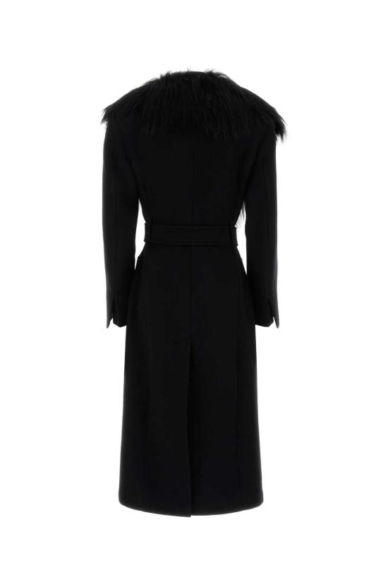 26FW 블루마린 코트 RF6014T901A2S108A D3104 BLACK - BLUMARINE