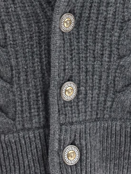 26FW 베르사체 스웨터 10264161A18932 1E060 Charcoal - VERSACE